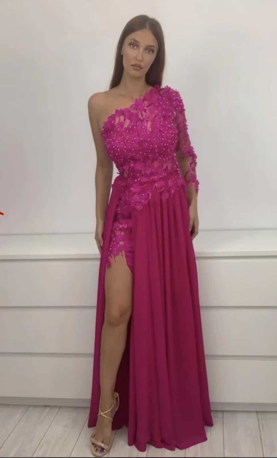 Rochie Iris Roz DYA316