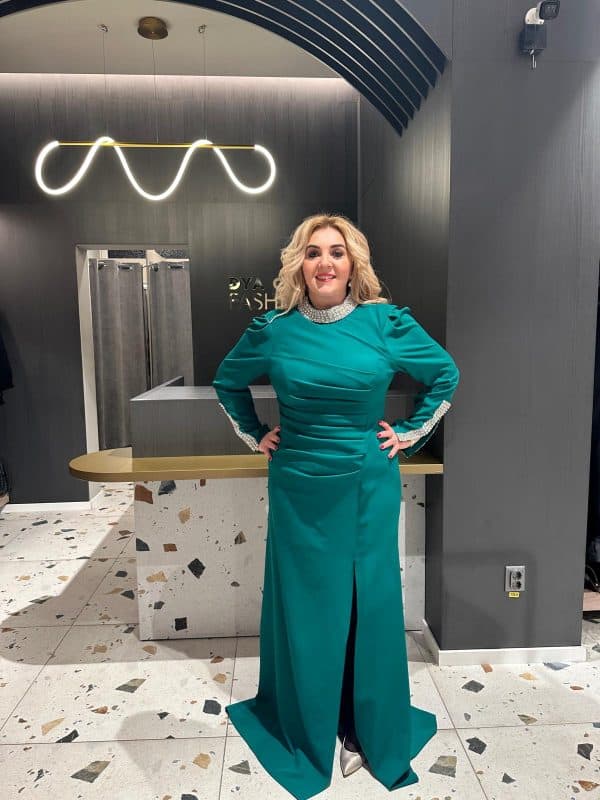 Rochie cu Cristale DYA327 - imagine 3