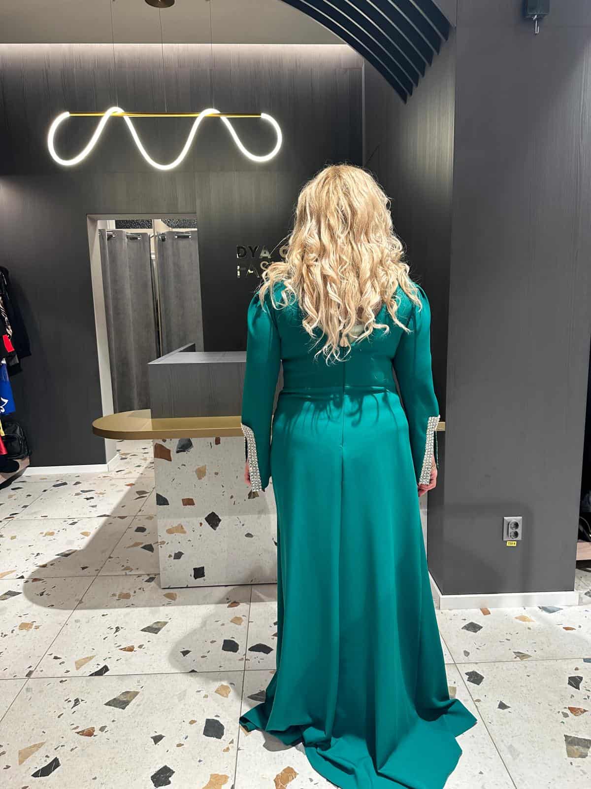 Rochie cu Cristale DYA327 - imagine 5