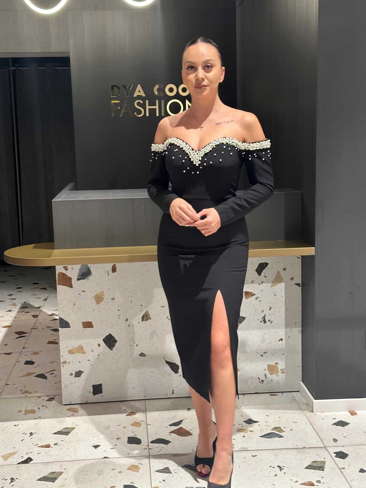 Rochie cu Perle DYA330