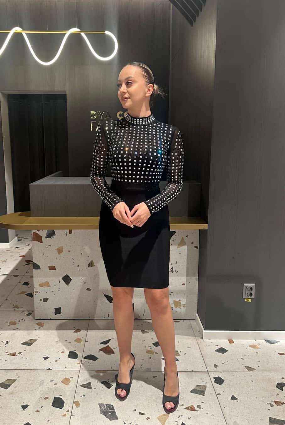 Rochie Bandage DYA341 - imagine 3