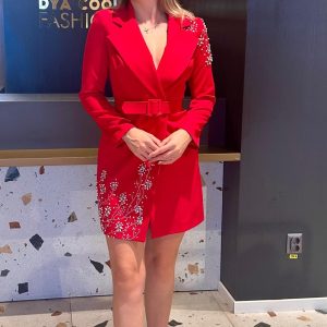 Rochie Scurtă tip Sacou DYA375