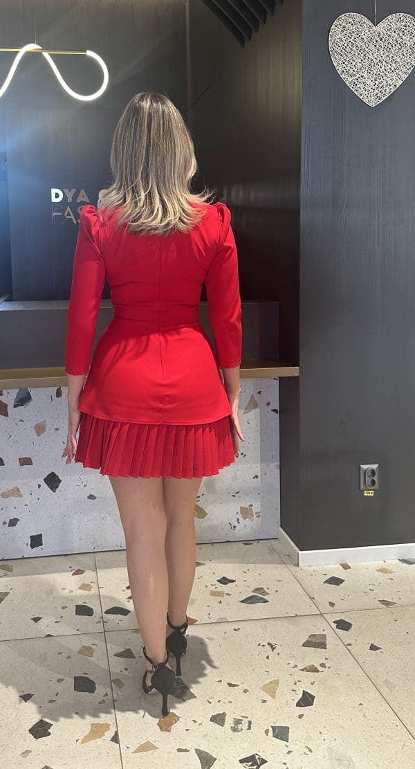 Rochie Scurta Rosie DYA395 - imagine 4