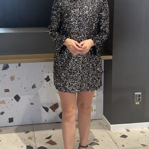 Rochie Scurta cu  Paiete DYA377