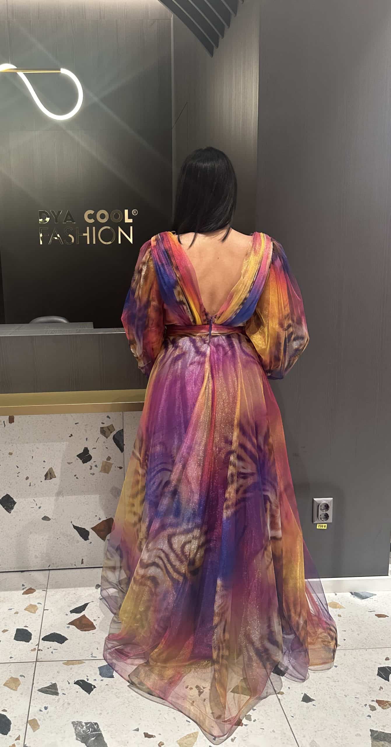 Rochie Flow Degrade DYA415 - imagine 4