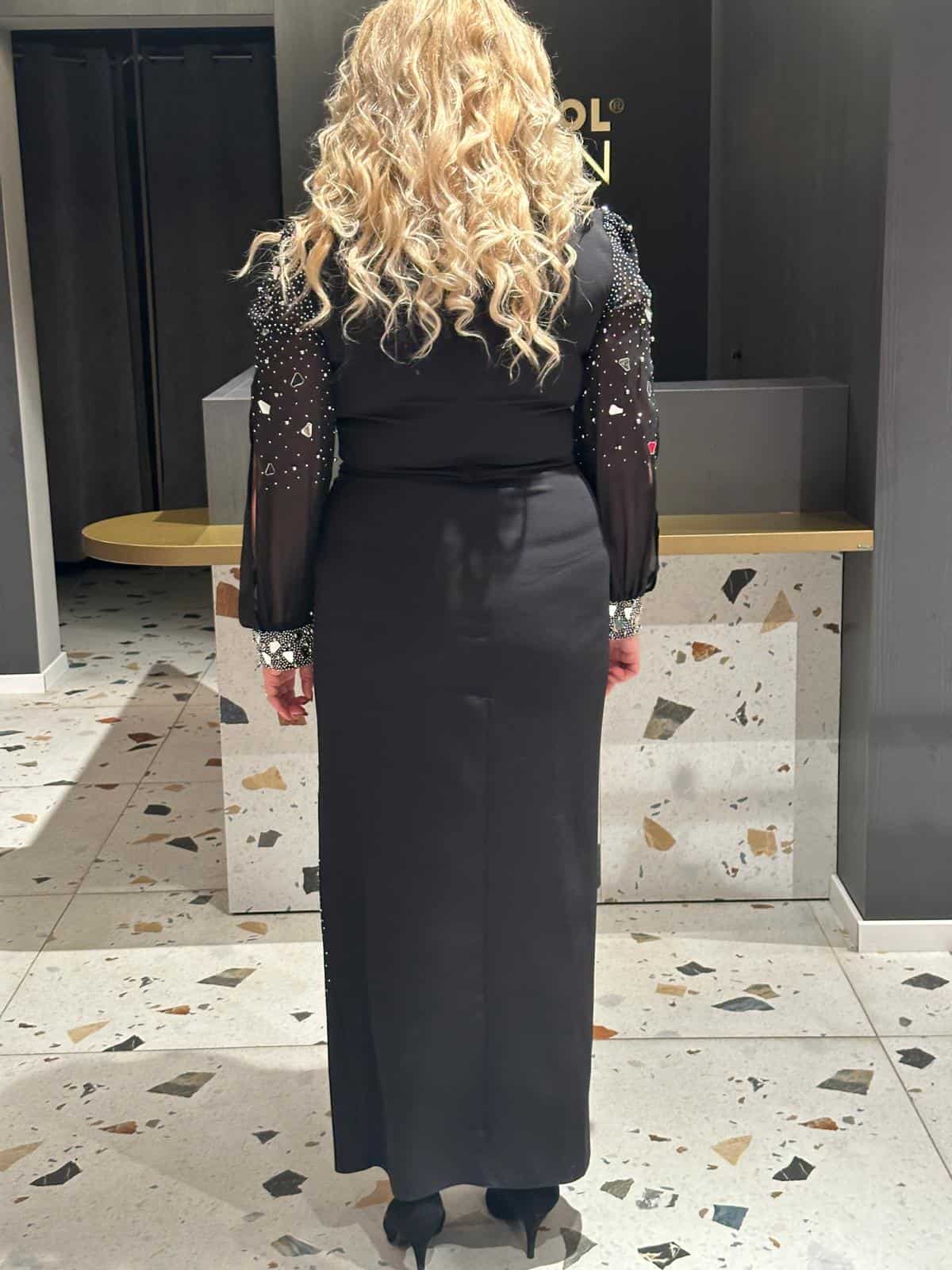 Rochie Lunga Lux DYA357 - imagine 4