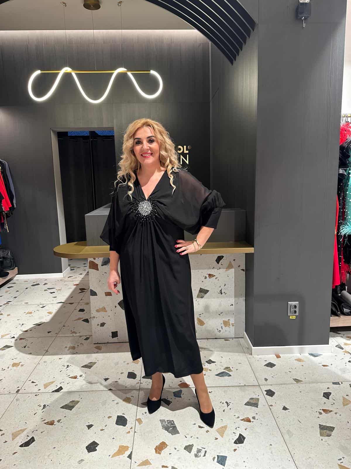 Rochie Lunga Larga DYA358 - imagine 3