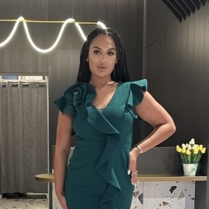 Rochie Midi Verde DYA625