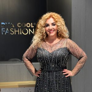 Rochie Luga Lux Negru  DYA574