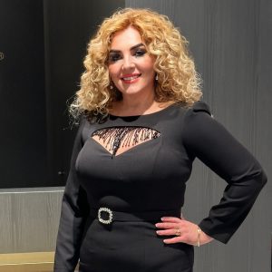 Rochie Midi Neagra cu Franjuri Dya594