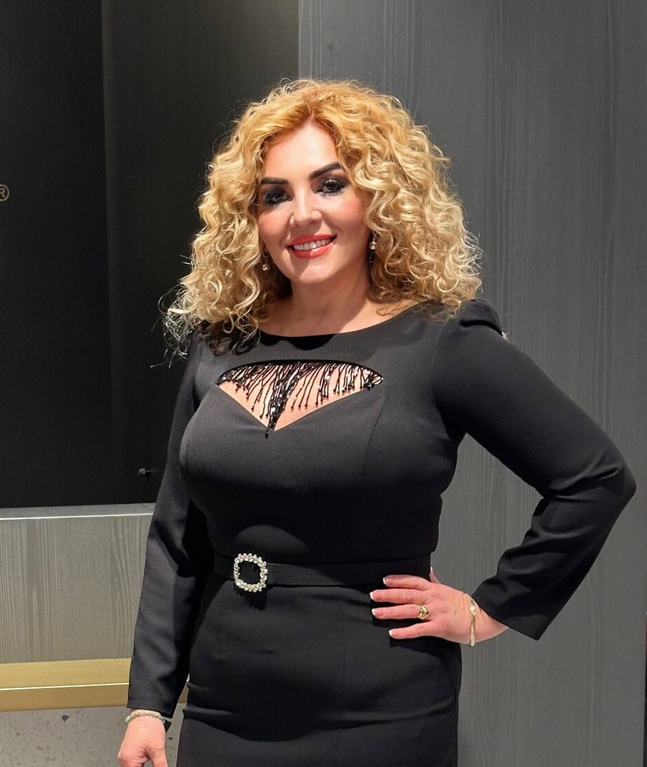 Rochie Midi Neagra cu Franjuri Dya594