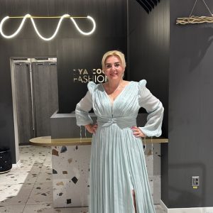 Rochie Lunga Larga Verde Menta DYA623