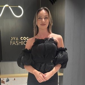 Rochie Neagra cu Mancea Bufanta Cazuta DYA639