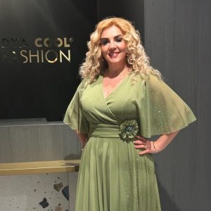 Rochie Lunga Verde Pearl DYA651