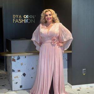 Rochie Lunga Roz DYA664