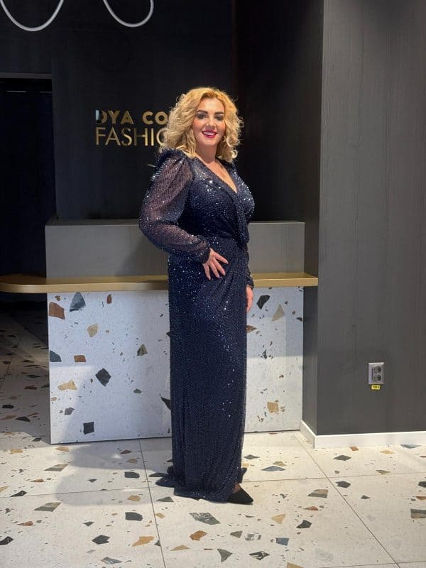 Rochie Lux Bleumain DYA683 - imagine 4