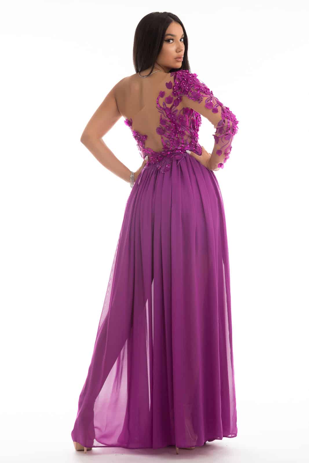 Rochie Iris Fucsia - imagine 4
