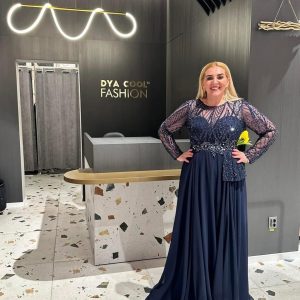 Rochie Lunga Bleumarin DYA723
