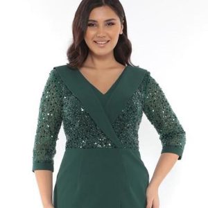 Rochie Midi Verde DYA726
