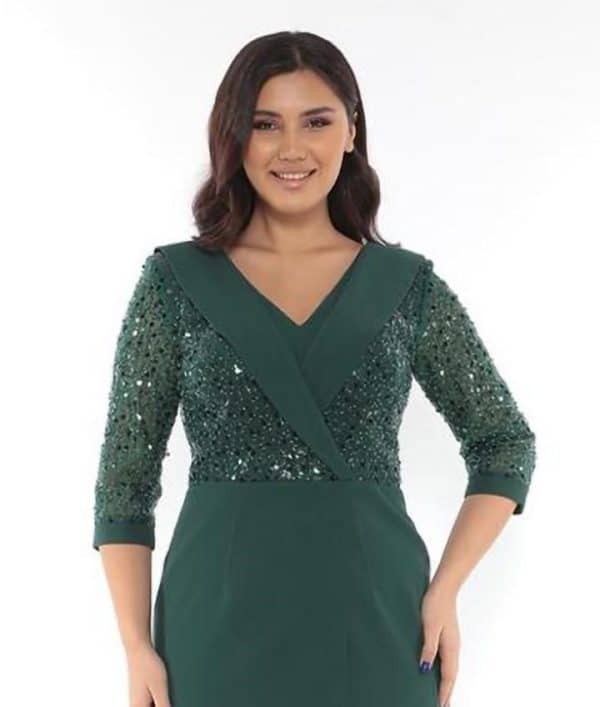 Rochie Midi Verde DYA726