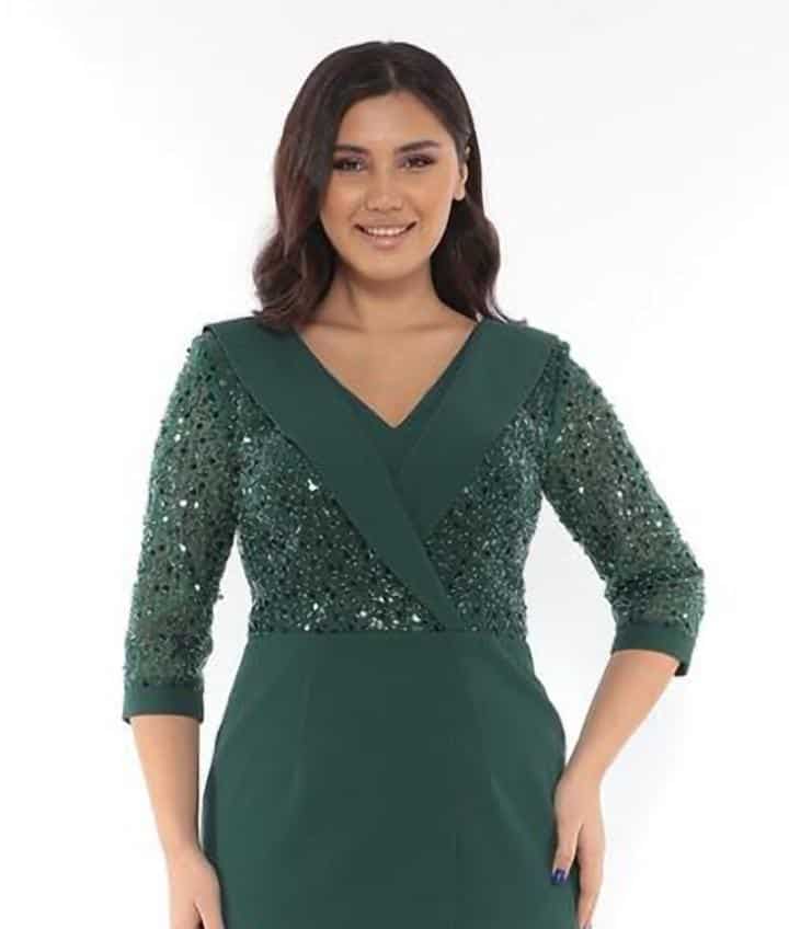 Rochie Midi Verde DYA726