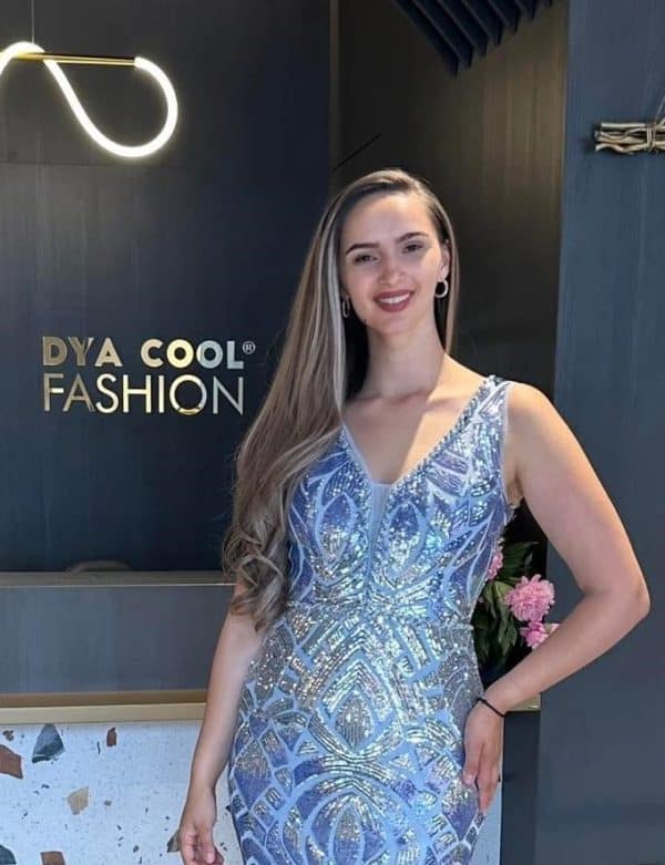Rochie Lunga Albastru Degrade DYA748