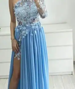 Rochie Iris Albastru Baby Blue