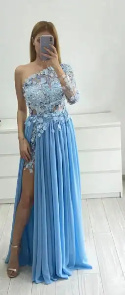 Rochie Iris Albastru Baby Blue