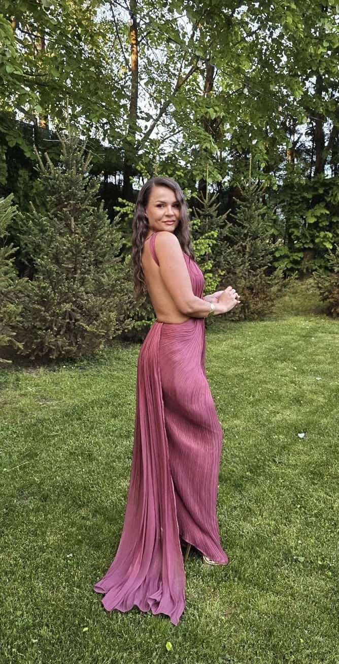 Rochie Eleganta cu Trenă DYA795 - imagine 4