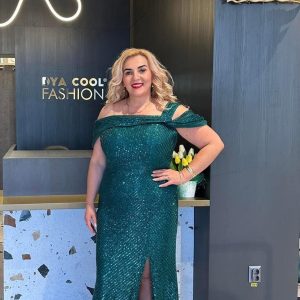 Rochie Lunga Verde DYA848