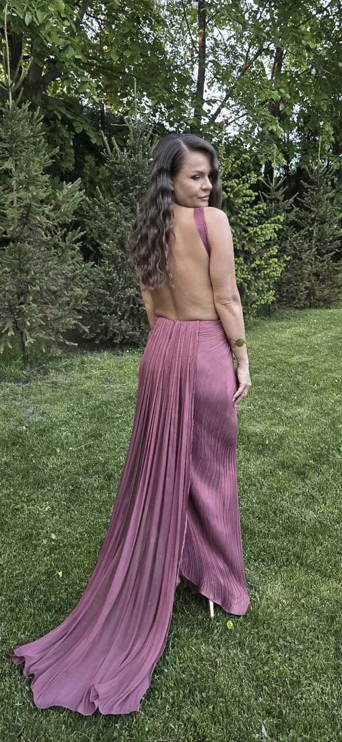 Rochie Eleganta cu Trenă DYA795 - imagine 5