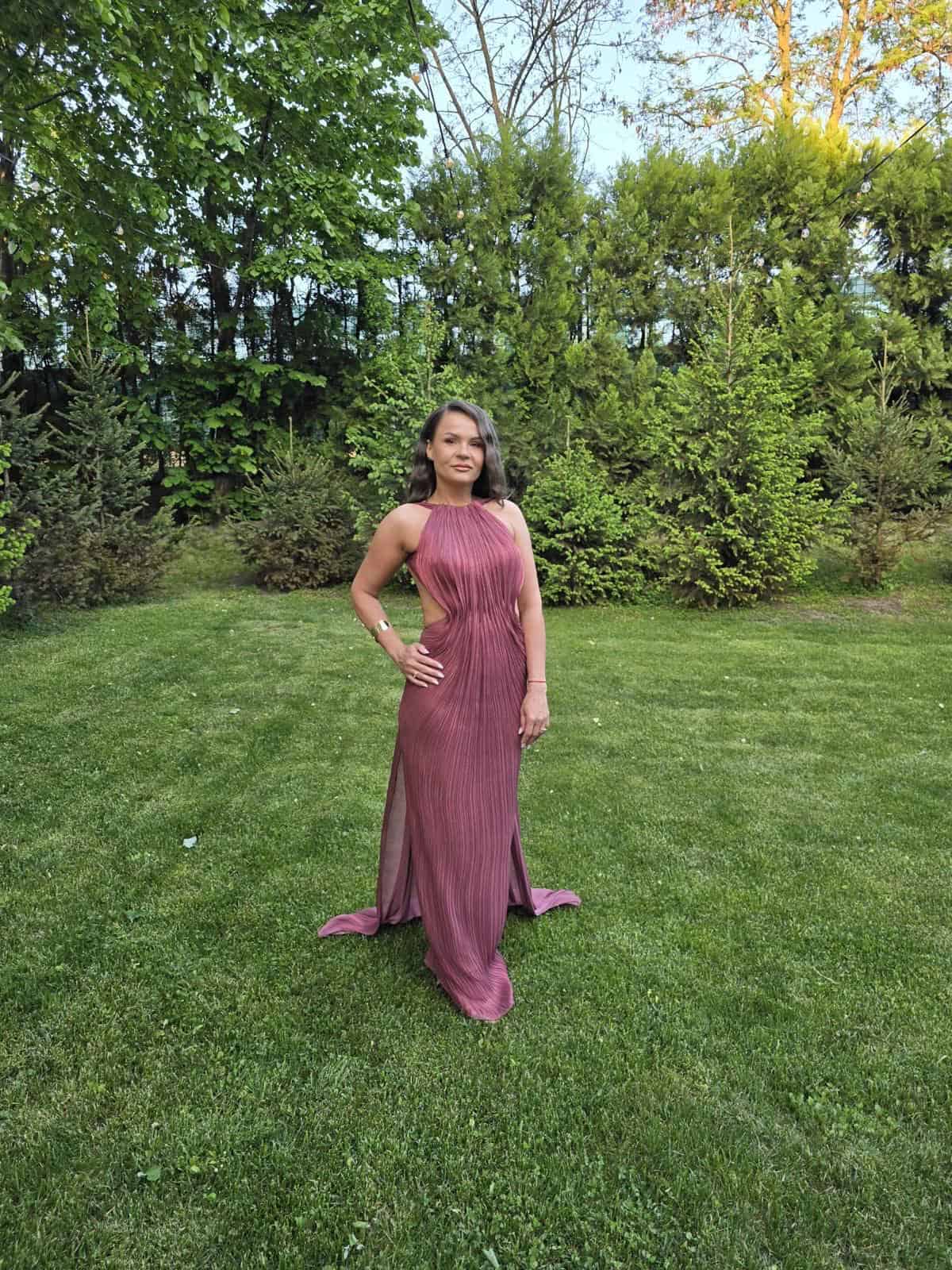 Rochie Eleganta cu Trenă DYA795 - imagine 6