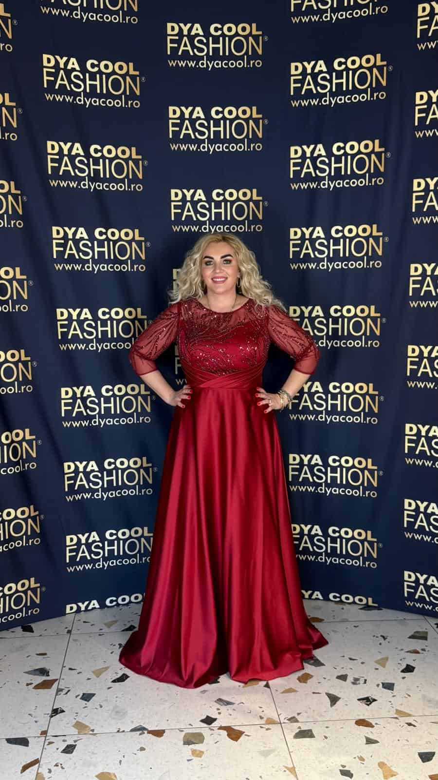 Rochie Lunga Rosu DYA961