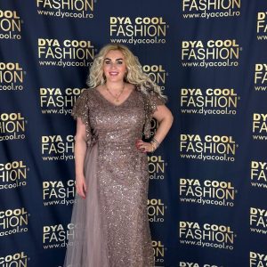 Rochie Lunga Lux Mocca Tulle DYA966