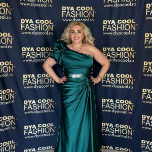 Rochie Lunga Verde Flower DYA994