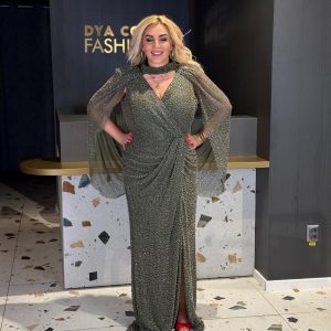 Rochie Lunga Lux Verde DYA1026