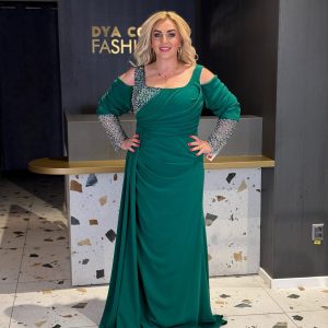 Rochie Lunga Verde DYA1032