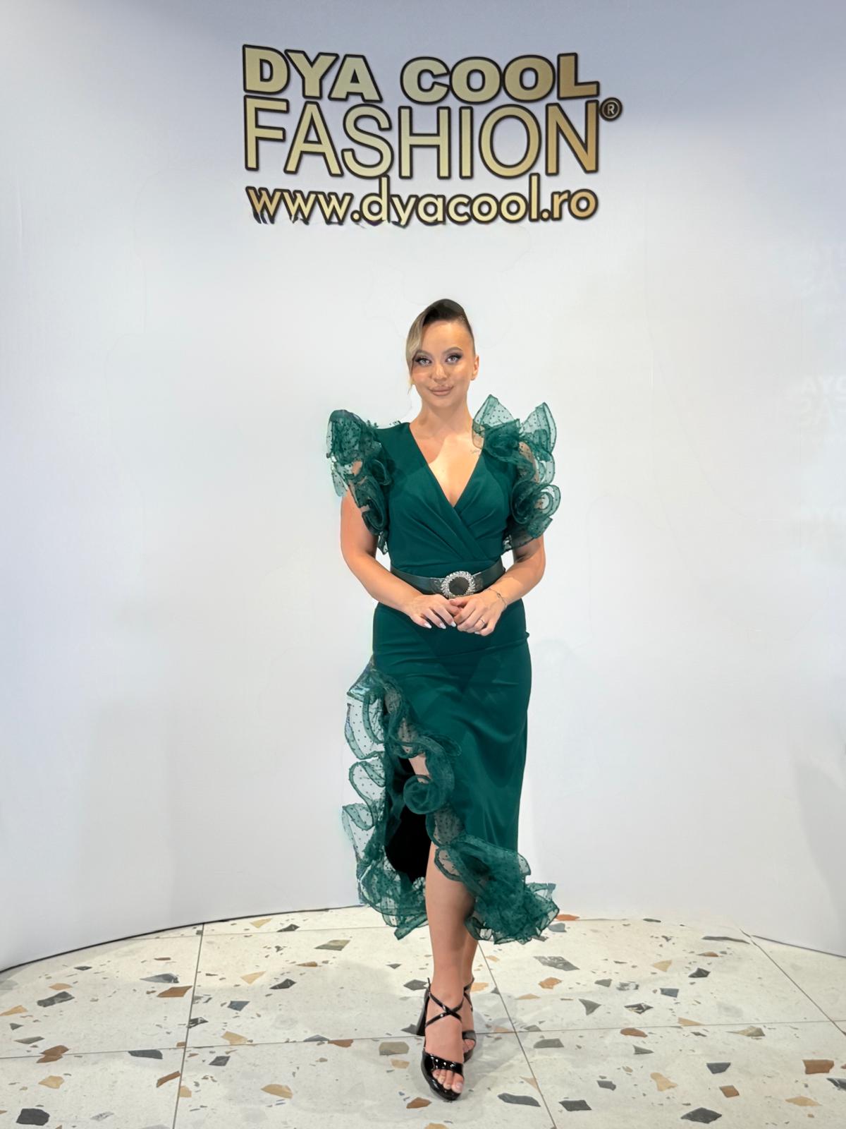 Rochie Midi cu Volane DYA1105