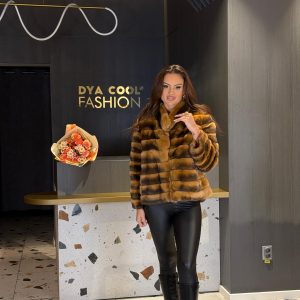 Blană Naturală Chinchilla Brun DYA1444