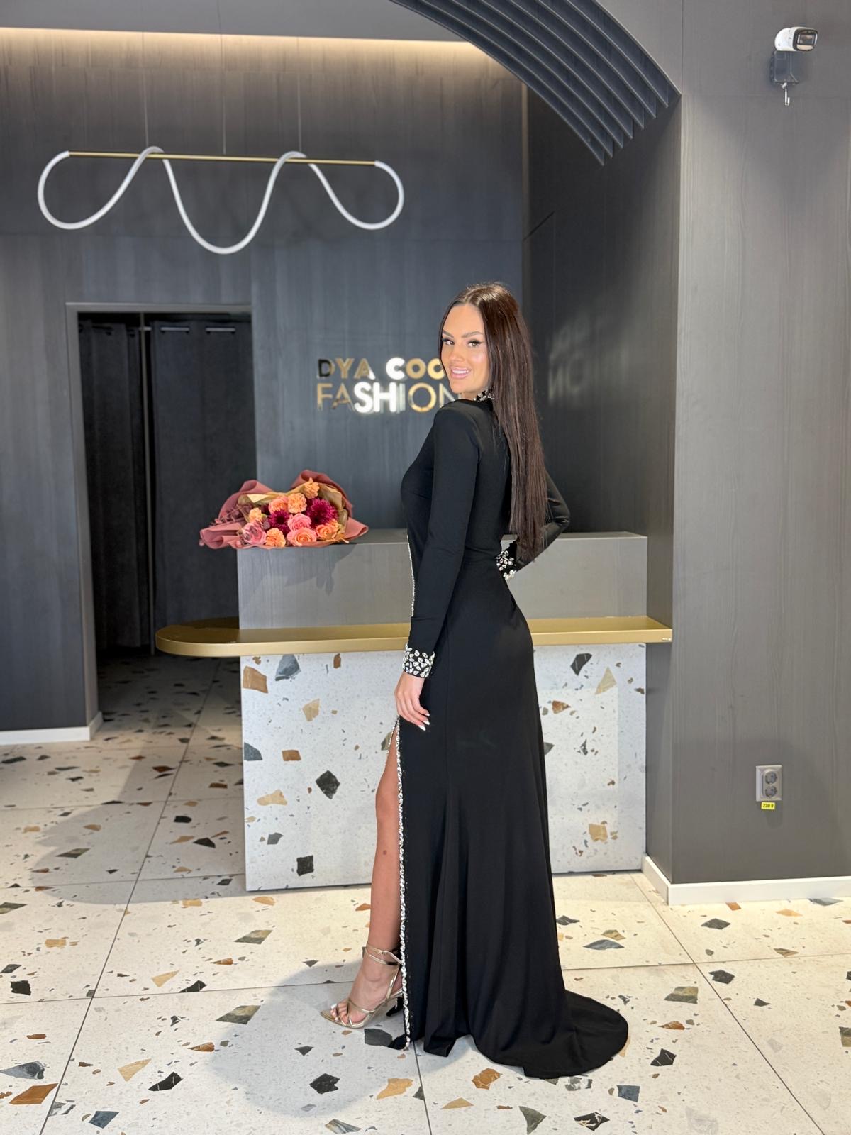 Rochie cu Cristale DYA329 - imagine 3